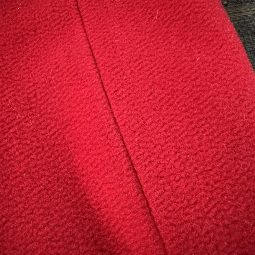 Vintage Suspender Pants Red Wool Leather Stirrups Boys Girls 2-3 Snow Riding 50s